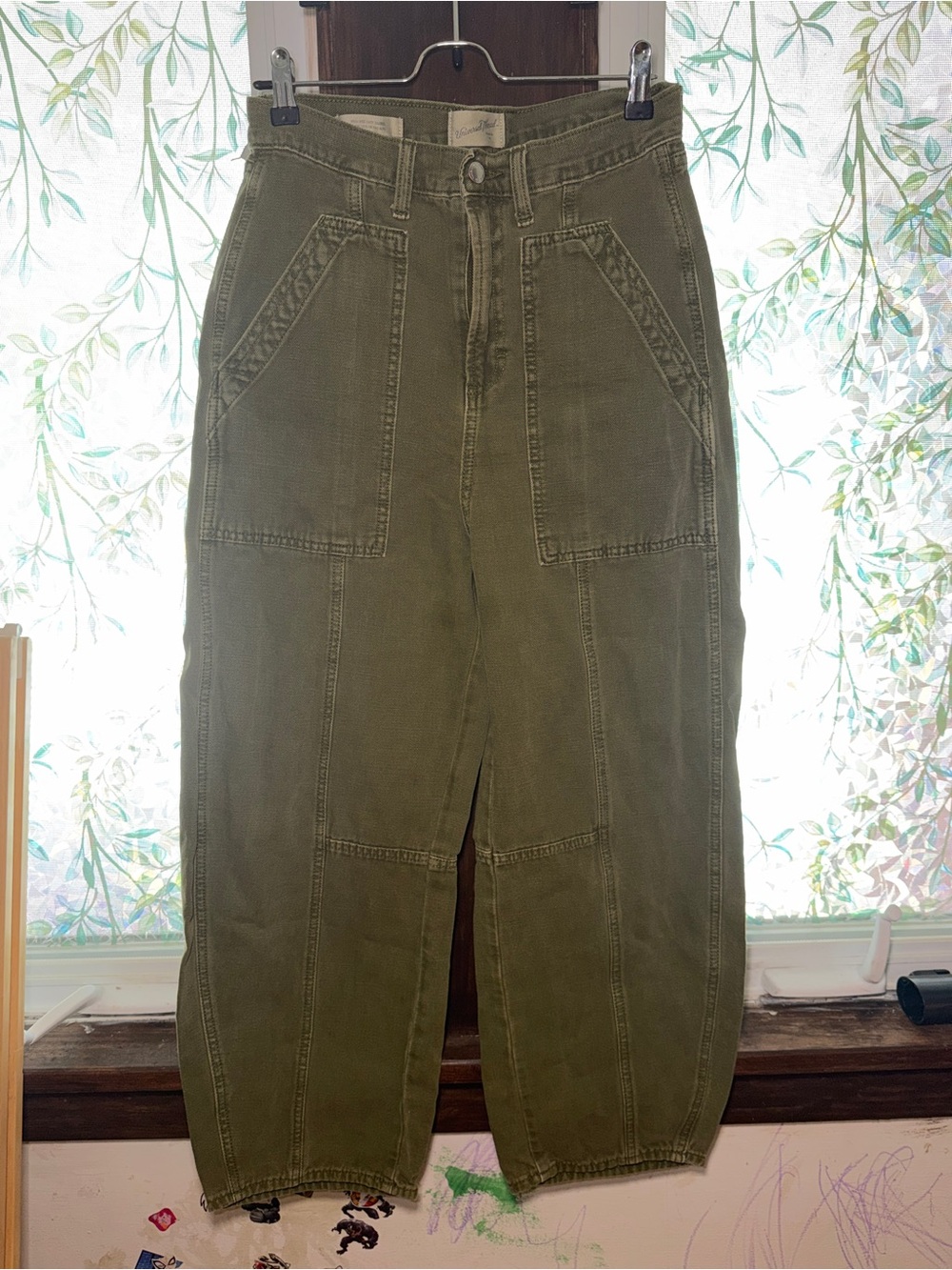 Universal Thread Olive Green Boyfriend Jeans